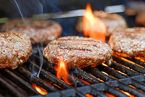 Barbequeing at Witch Meadow Family Campground