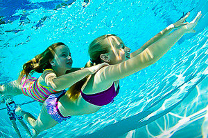 Pool Activity at Witch Meadow Campground